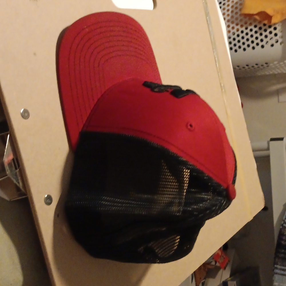 Beard Mustache Richardson Brand Trucker Hat View 3